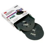 3M 34403 Hook & Loop Flexible Dust Free P400 Grit 6 in. Sanding Disc (25/Pack)