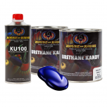 House of Kolor UK05 Cobalt Blue Urethane Kandy Kolor Kit w/ Catalyst (2 Quart)