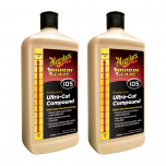 Meguiar's M10532 Mirror Glaze Ultra-Cut Compound Scratch Remover 32 oz (2 Pack)