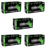 Derma-Vue Powder-Free Nitrile Large Gloves 5 Pack (500 ct)