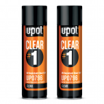 CLEAR #1 UV-Resistant High Gloss Clearcoat 450 mL (2 Pack)