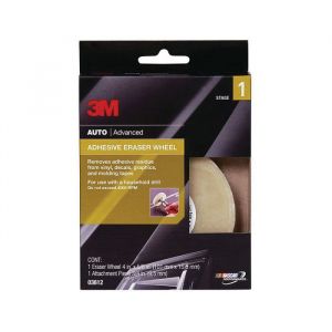 3M 03612 4 in. x 5/8 in. Adhesive Eraser Wheel