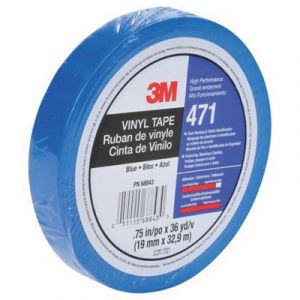 3M 36408 471 Series 36 yd x 1/2 in Vinyl Fine Line Masking Tape (Each)