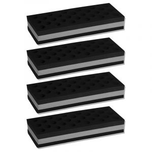 Motor Guard BGH6-1 Big-Block PSA 2-5/8 x 6-1/2 Soft Side Sanding Block (4 Pack)